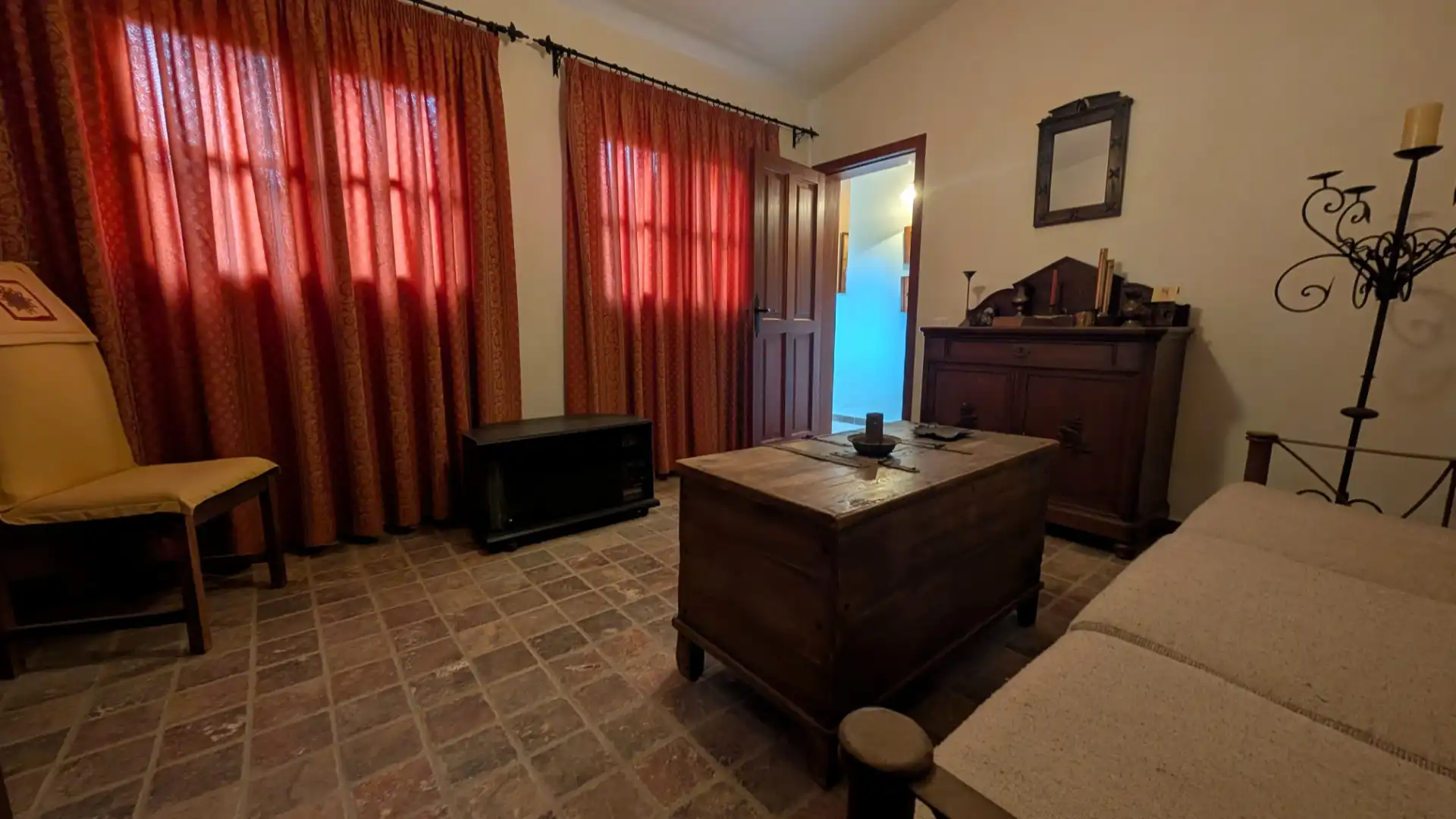 Sala d'estar de Casa o xalet en venda en Pájara amb Jardí privat, Terrassa i Piscina