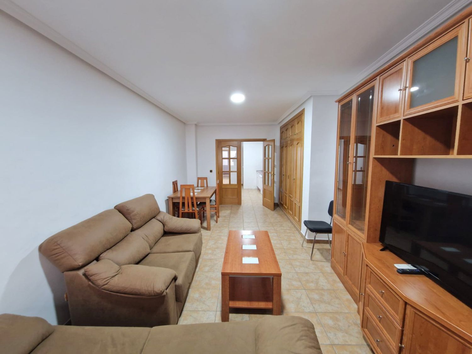 Living room of Flat to rent in Plasencia  with Air Conditioner