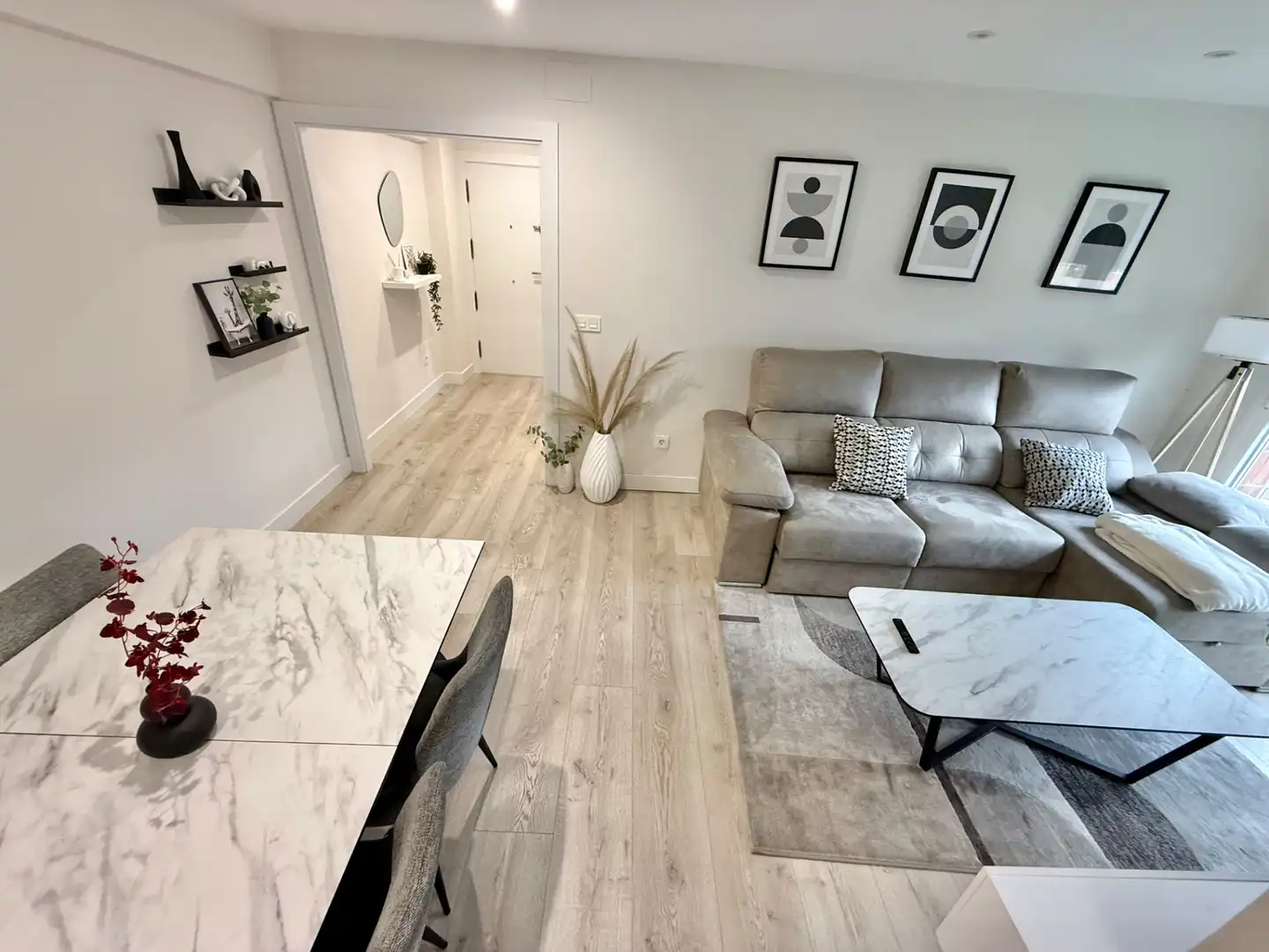 Sala de estar de Piso en venta en Barakaldo  con Balcón