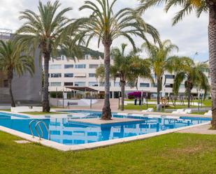 Swimming pool of Apartment for sale in Oropesa del Mar / Orpesa  with Air Conditioner, Heating and Private garden
