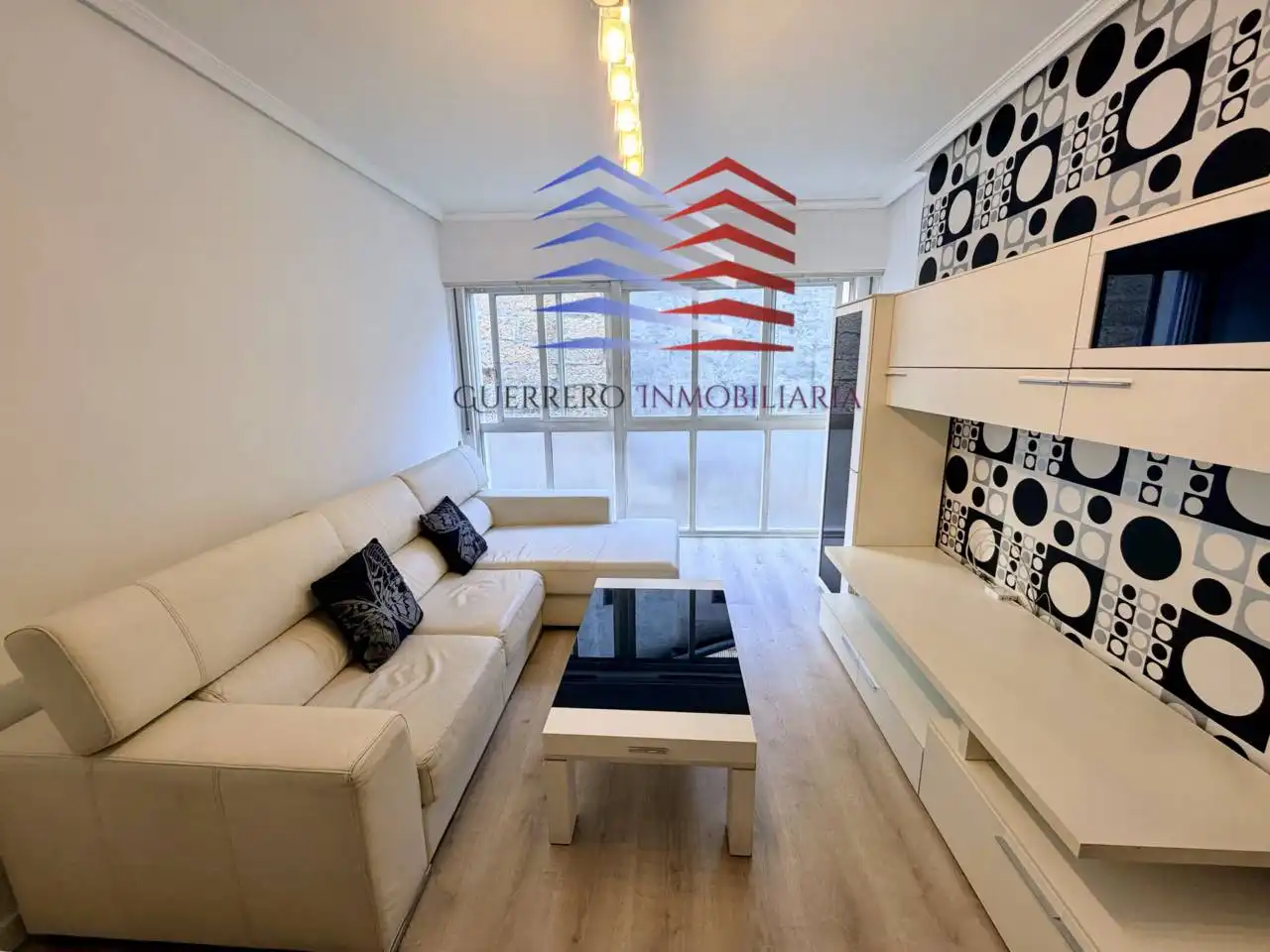 Living room of Flat for rent in Ourense Capital   with Heating, Terrace and Furnished