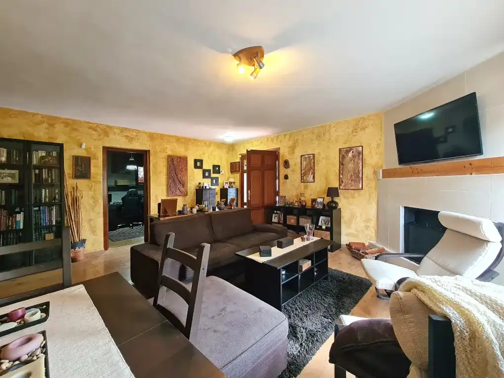 Sala de estar de Casa o chalet en venta en Pravia con Calefacción, Jardín privado y Terraza