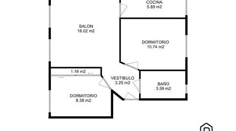 Photo 4 of Flat for sale in Ciudad Jardín - Parque Roma,  Zaragoza Capital