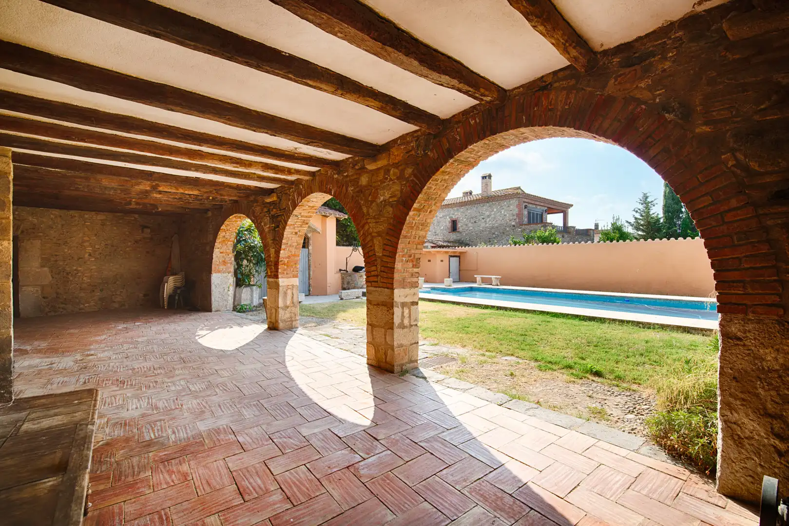 Terrassa de Finca rústica en venda en Castelló d'Empúries amb Jardí privat i Piscina