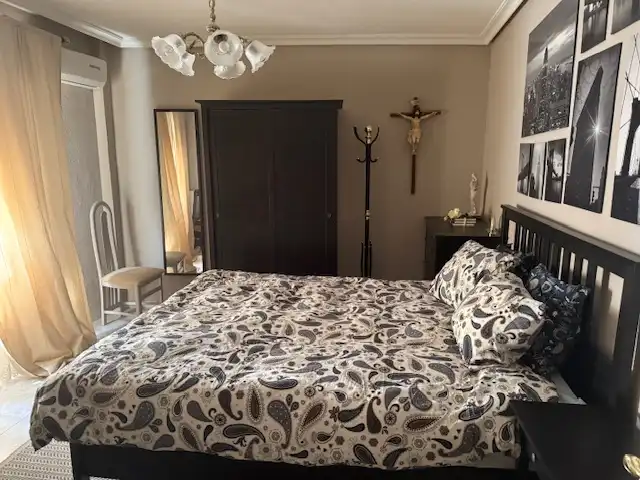 Bedroom of Flat for rent in Puertollano  with Air Conditioner, Heating and Furnished