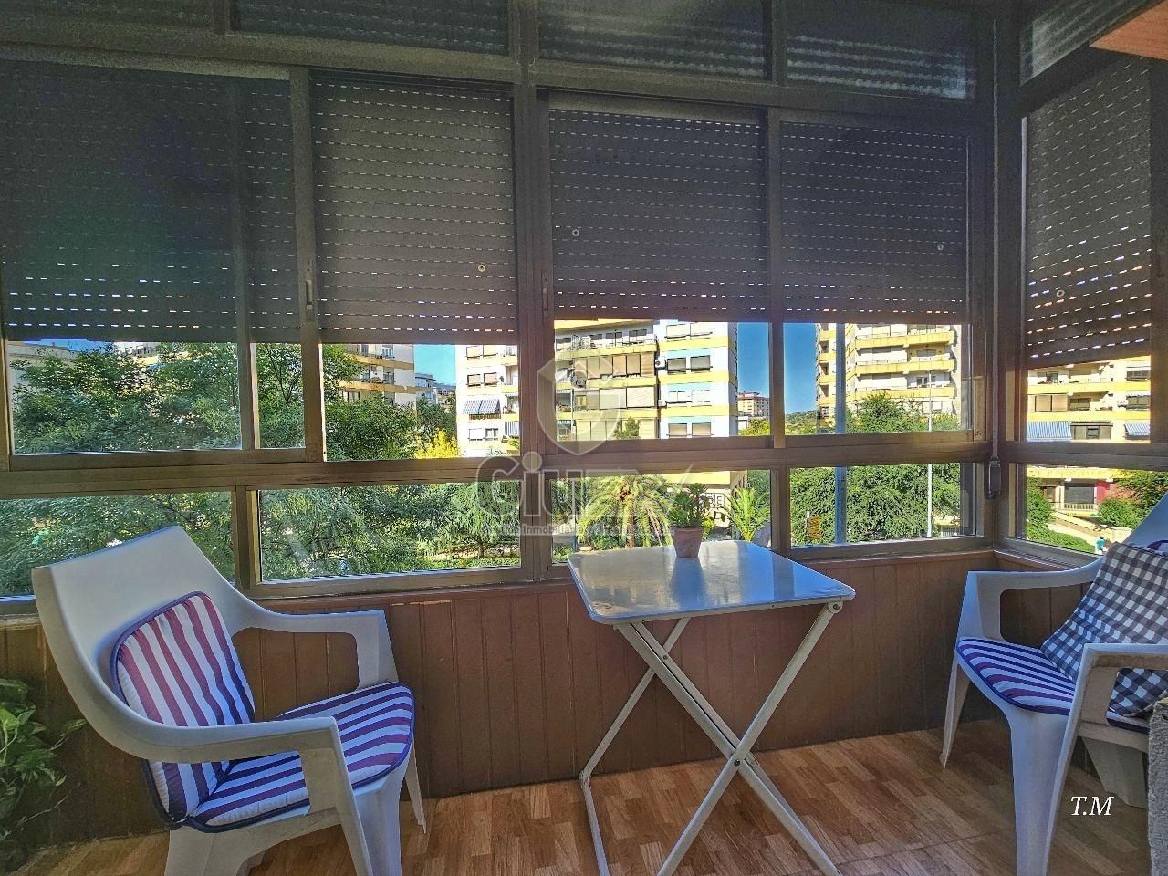 Garden of Flat for sale in Cáceres Capital  with Heating, Terrace and Furnished