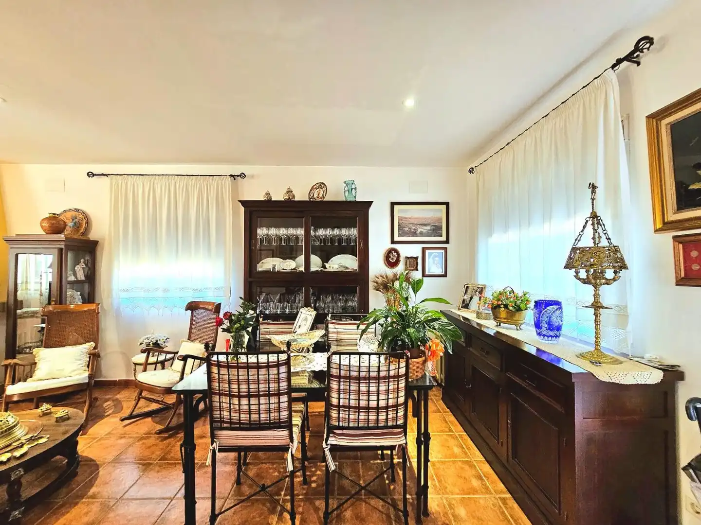 Dining room of Houses for sale in Córdoba  with Air Conditioner, Private garden and Terrace