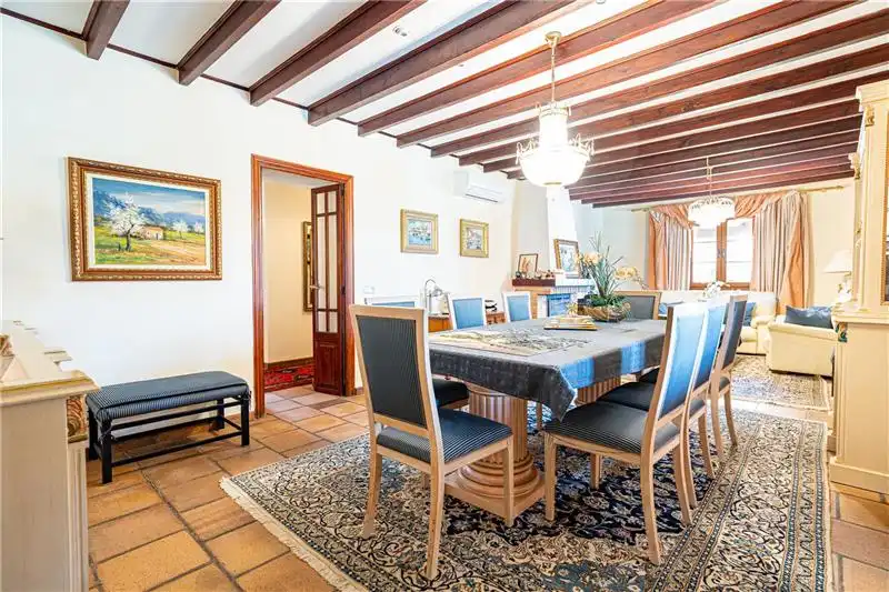 Dining room of Country homes for sale in  Palma de Mallorca  with Air Conditioner, Heating and Private garden