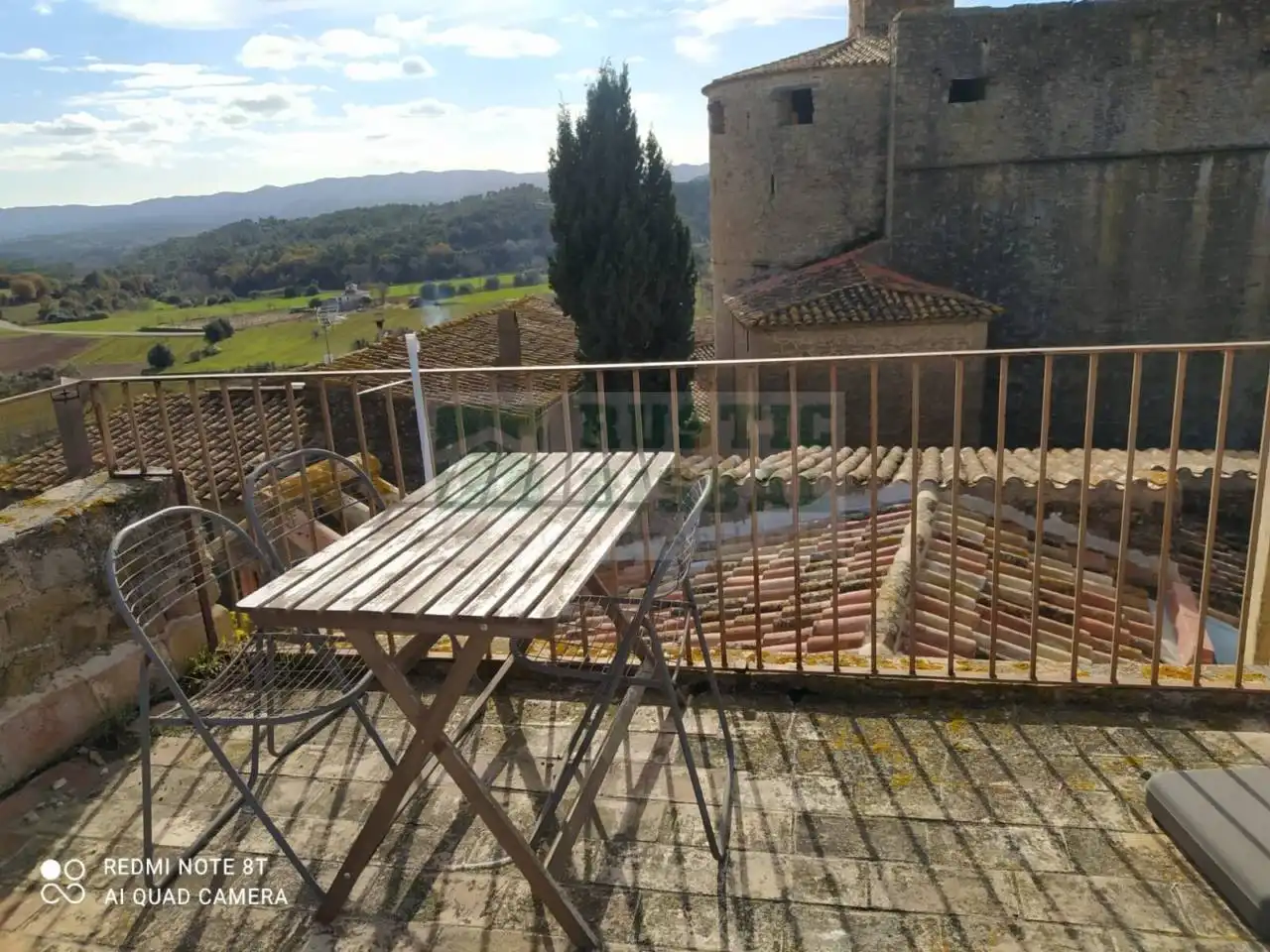 Terrace of Country homes for rent in Madremanya  with Heating, Terrace and Furnished
