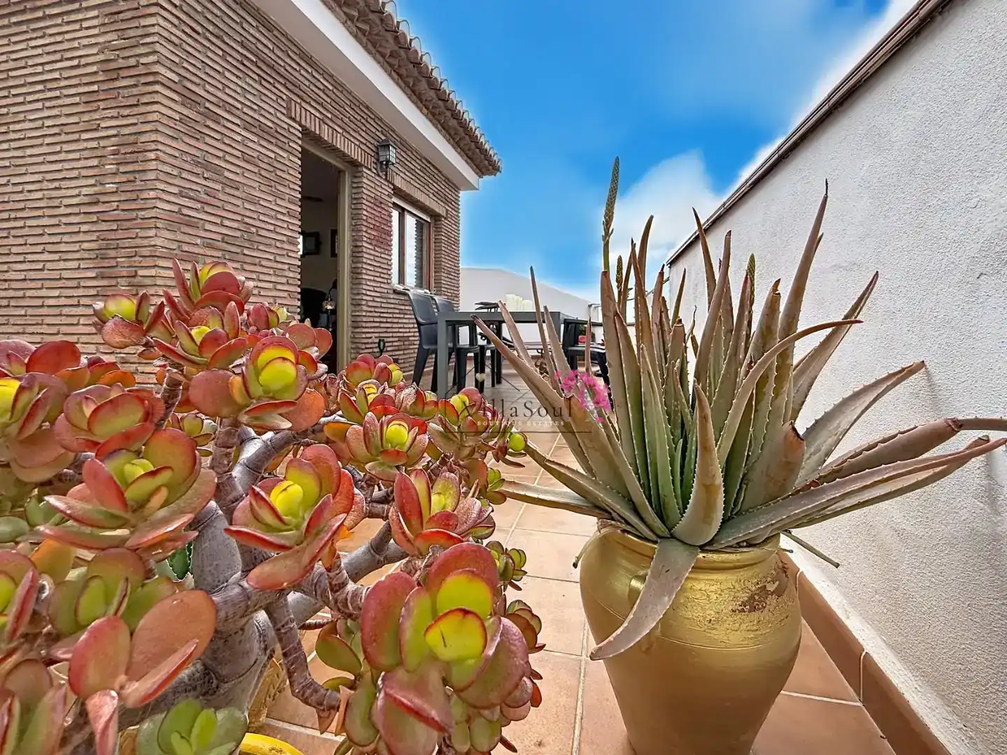 Terrassa de Casa o xalet en venda en Almuñécar amb Aire condicionat, Piscina i Balcó