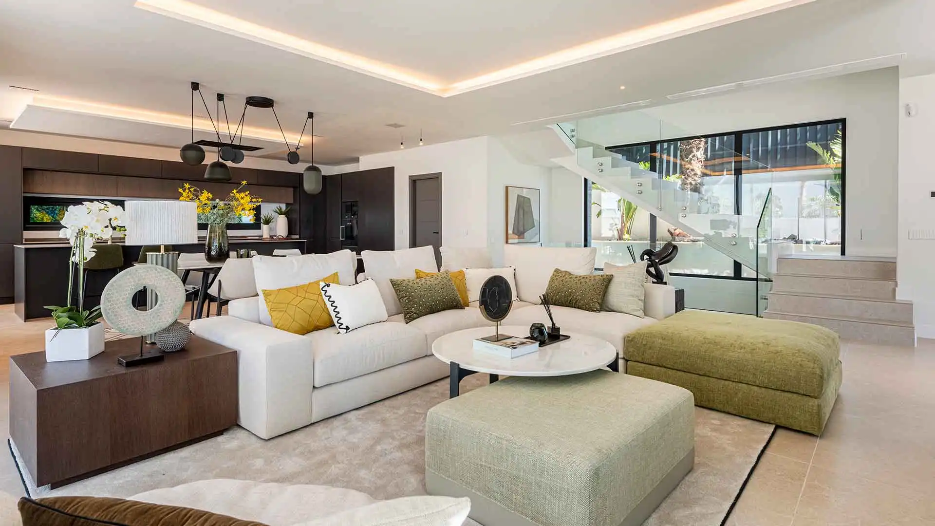 Sala de estar de Casa o chalet en venta en Riviera del Sol