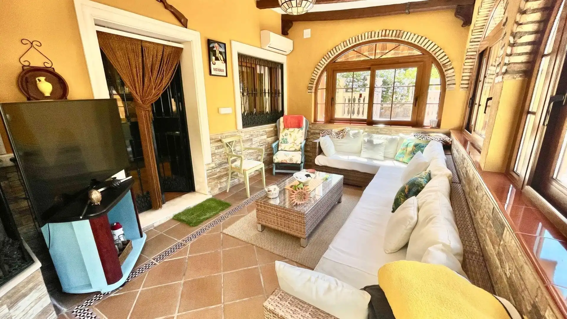 Jardí de Casa o xalet en venda en Alhaurín de la Torre amb Aire condicionat, Jardí privat i Terrassa