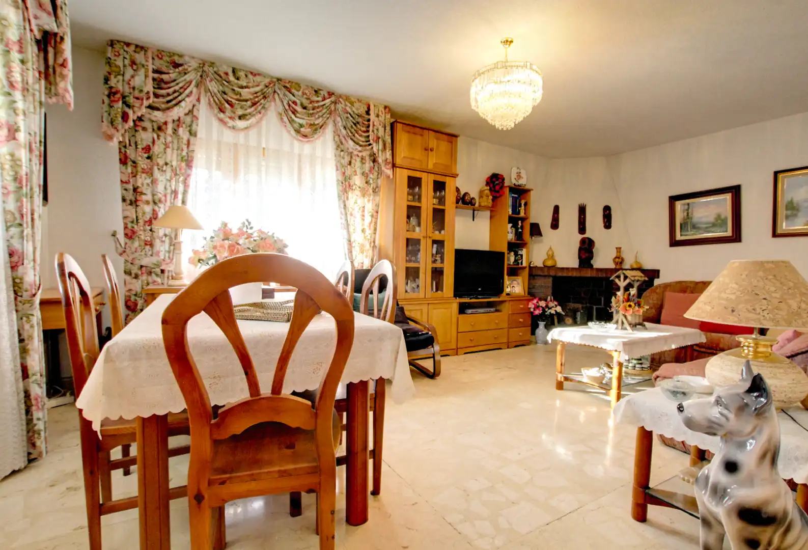 Sala de estar de Casa o chalet en venta en Colmenar del Arroyo con Calefacción, Jardín privado y Terraza