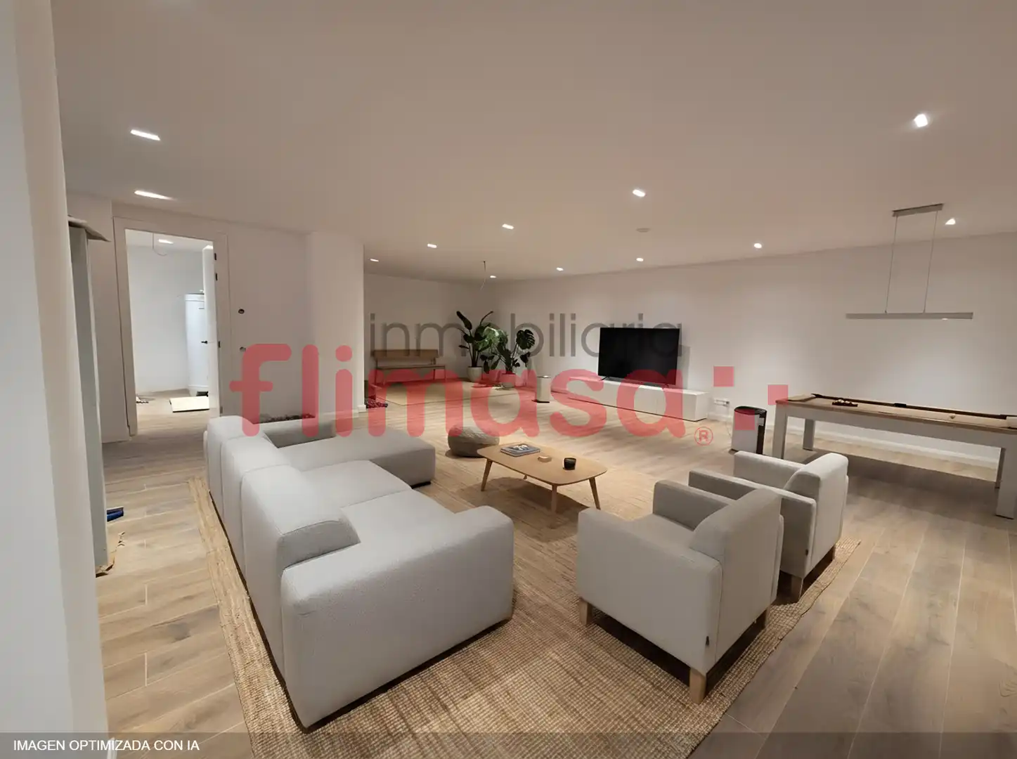 Sala d'estar de Casa adosada en venda en Villaviciosa de Odón amb Aire condicionat, Calefacció i Jardí privat