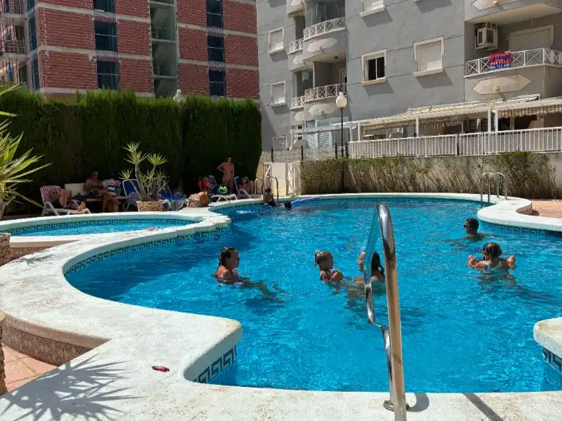 Swimming pool of Flat for rent in Puerto Deportivo