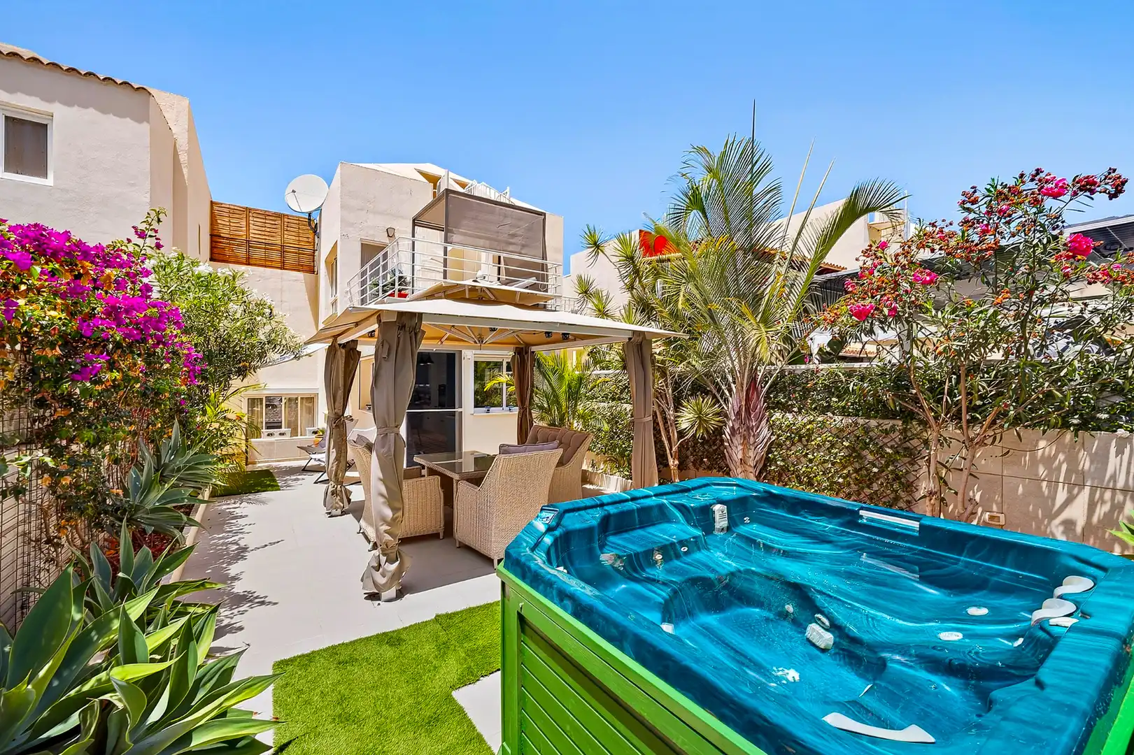 Terraza de Casa adosada en venta en Arona con Jardín privado, Terraza y Trastero