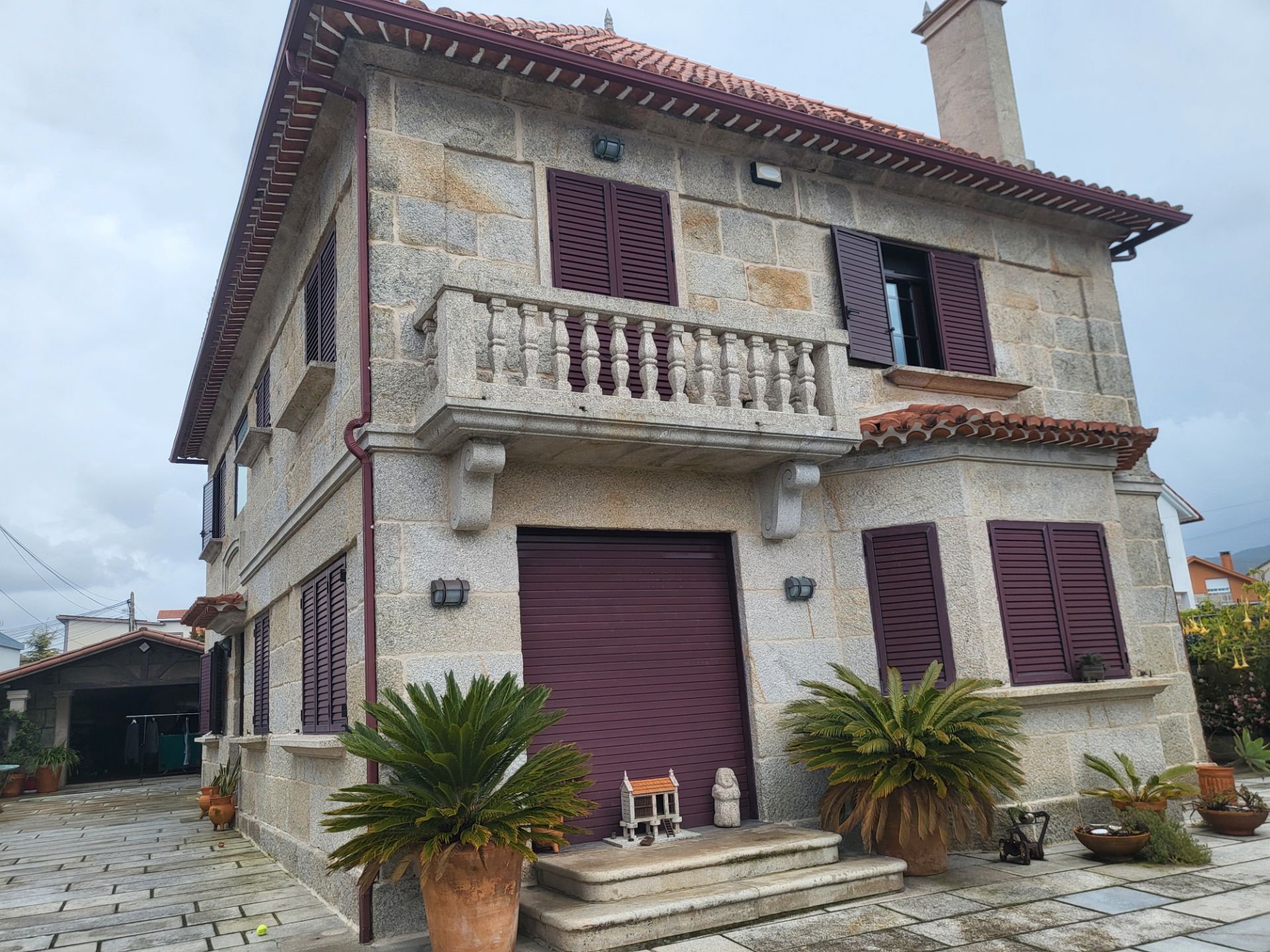 Exterior view of House or chalet for rent in Vigo   with Heating, Private garden and Furnished