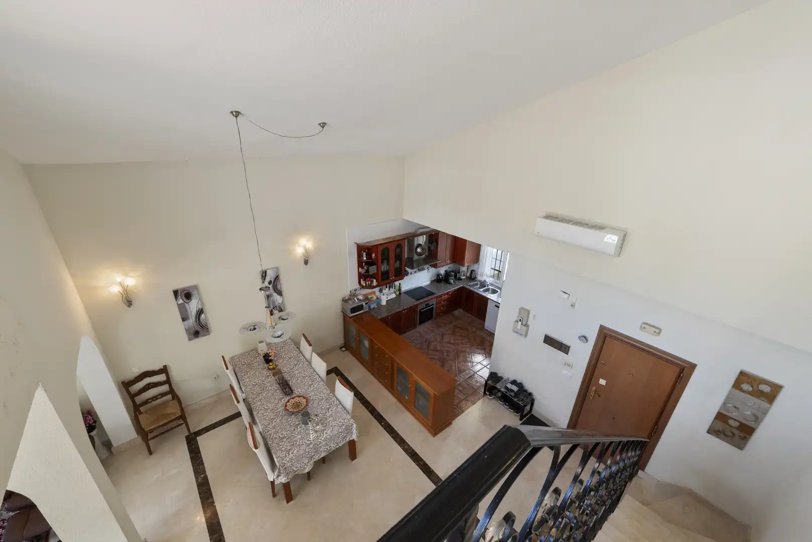 Cocina de Casa adosada en venta en Mijas con Aire acondicionado, Jardín privado y Terraza