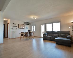 Living room of Flat to rent in  Madrid Capital  with Air Conditioner, Heating and Terrace