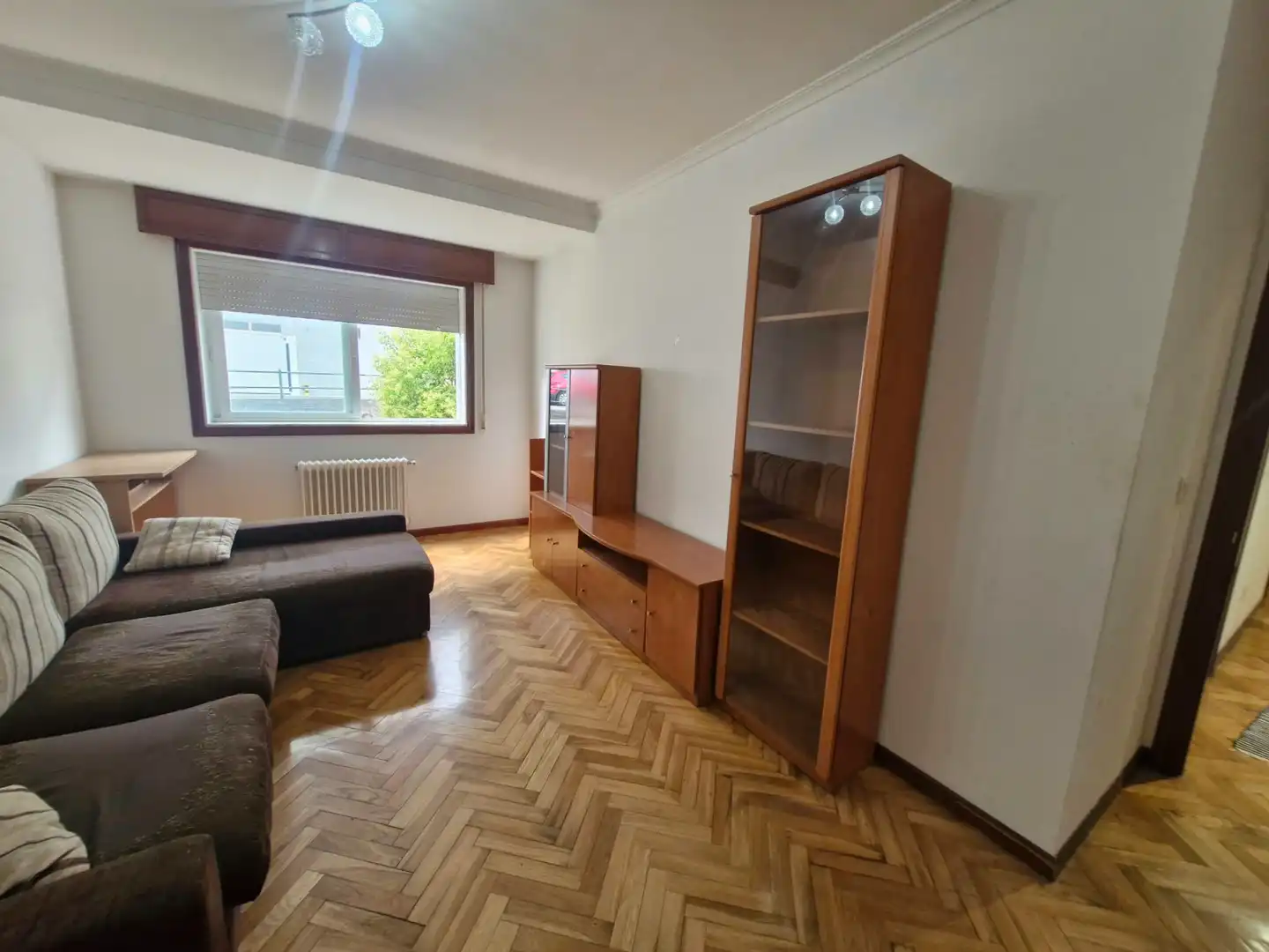 Sala d'estar de Apartament en venda en Barbadás amb Calefacció, Parquet i Moblat