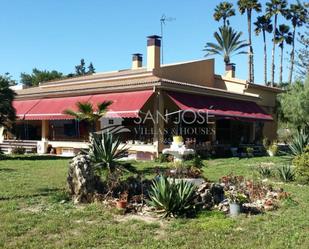 Jardí de Casa o xalet en venda en Elche / Elx amb Aire condicionat, Terrassa i Piscina