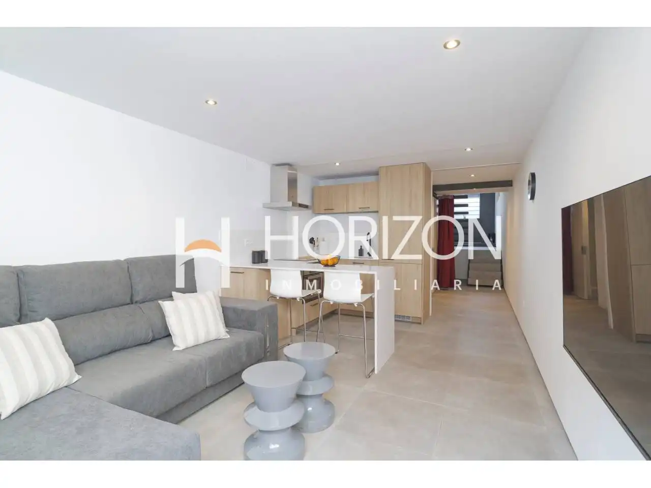 Sala de estar de Piso en venta en Barcelona con Aire acondicionado, Jardín privado y Terraza