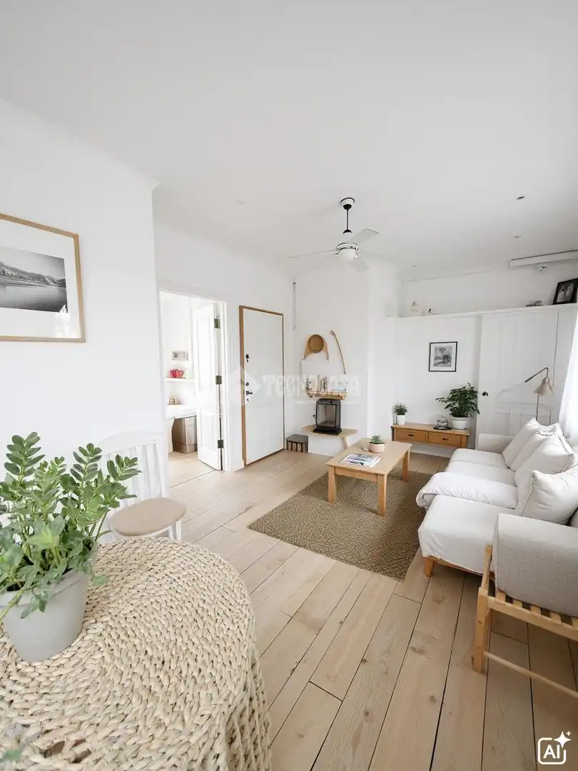Living room of Flat for sale in Toledo  with Balcony