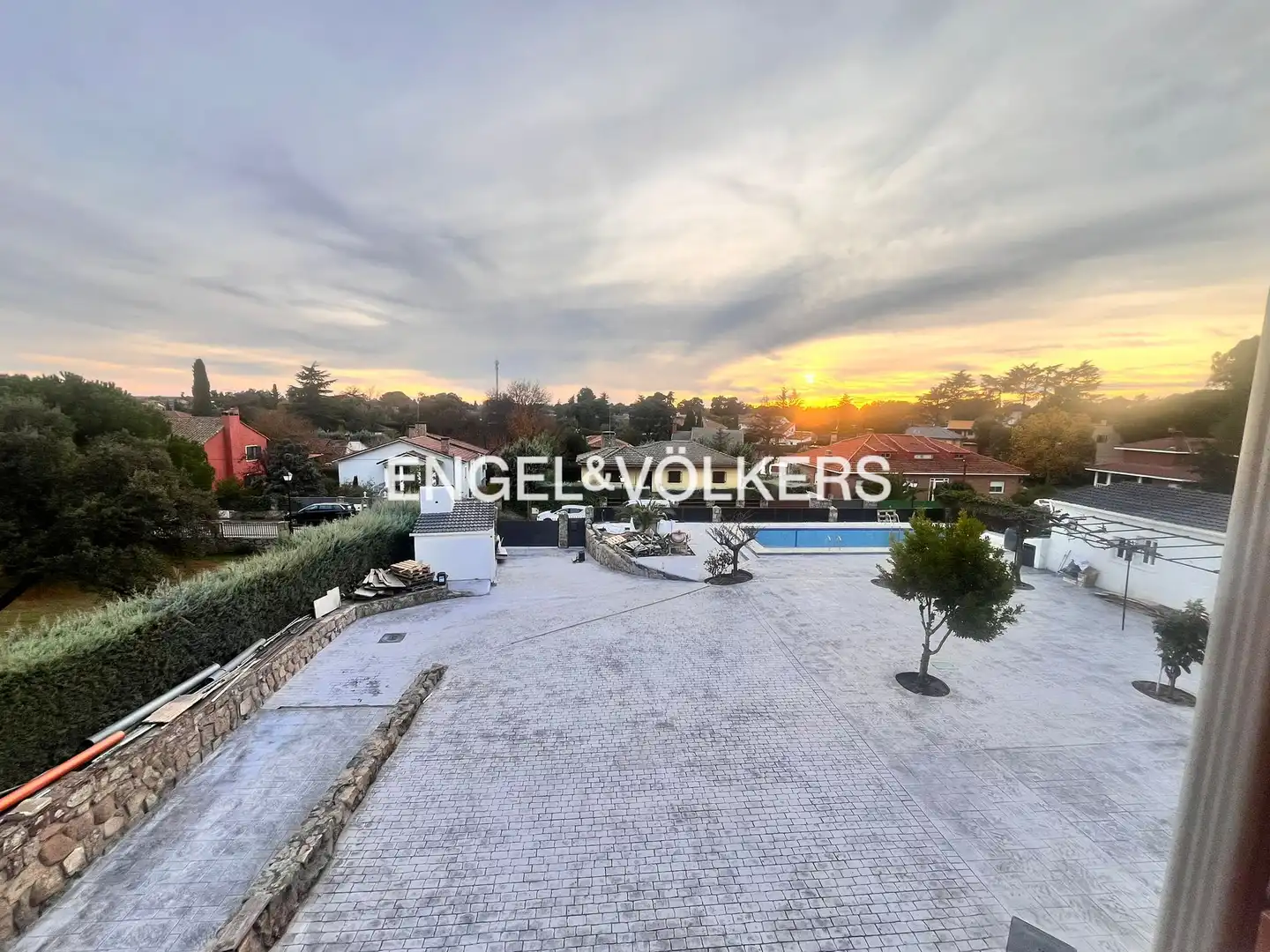 Terrace of Study for rent in Villanueva de la Cañada  with Air Conditioner, Heating and Terrace