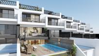 Exterior view of Single-family semi-detached for sale in Nerja  with Air Conditioner, Private garden and Swimming Pool