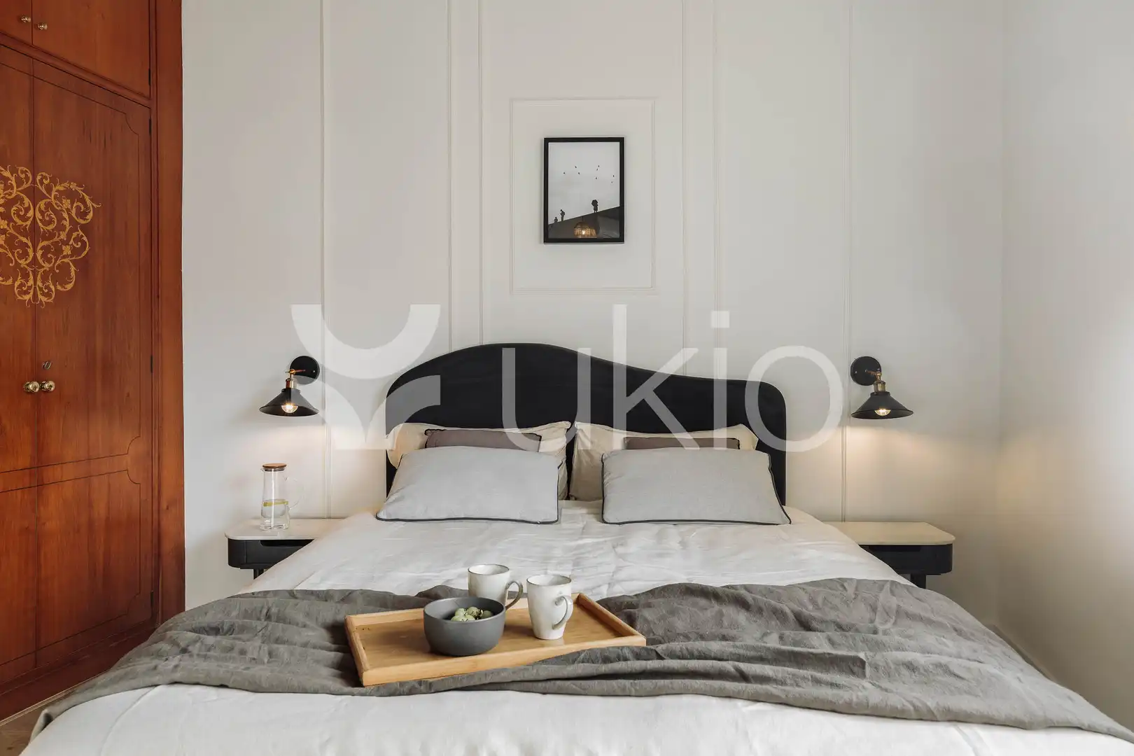 Habitación de Apartamento de alquiler en Barcelona con Aire acondicionado, Calefacción y Terraza