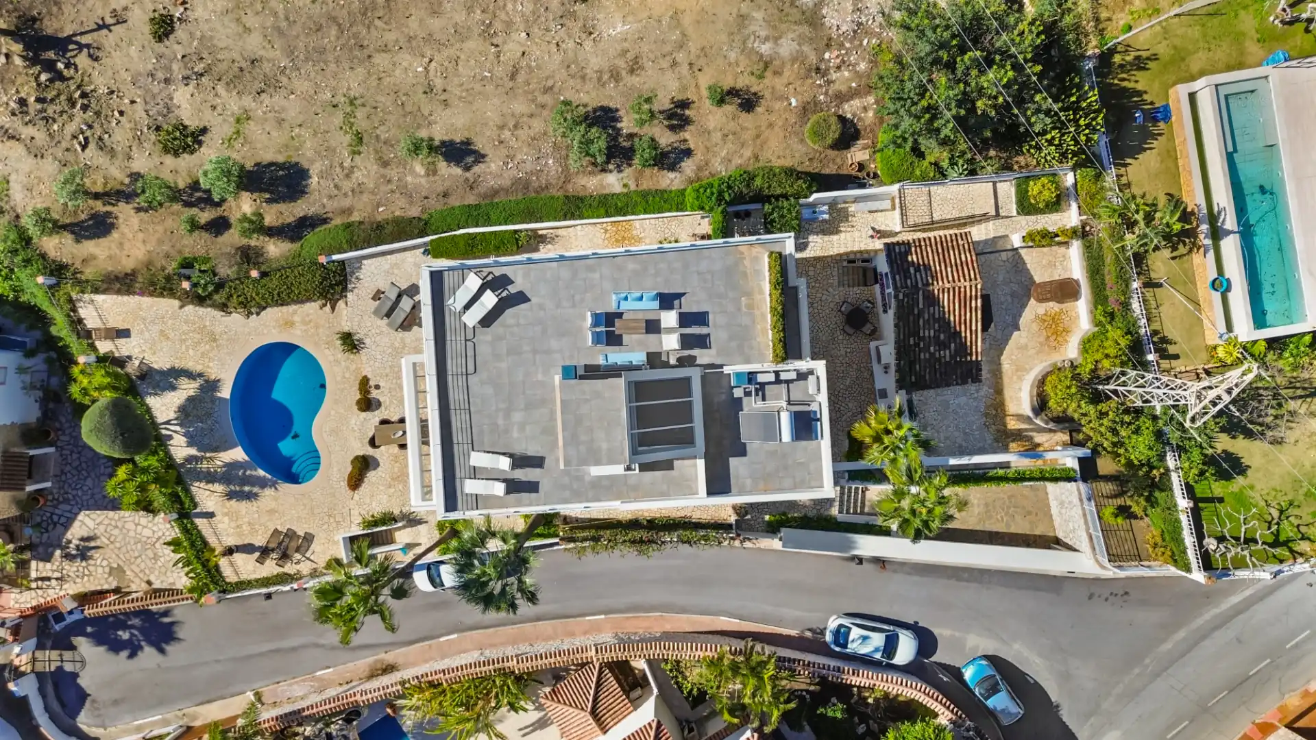 Vista exterior de Casa o xalet en venda en Benalmádena amb Aire condicionat, Calefacció i Jardí privat