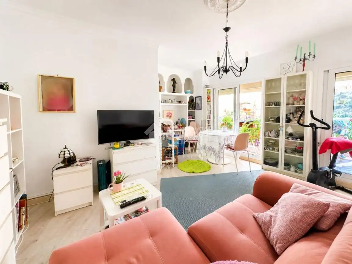 Wohnzimmer von Maisonette zum Verkauf in Torrox mit Klimaanlage, Terrasse und Balkon
