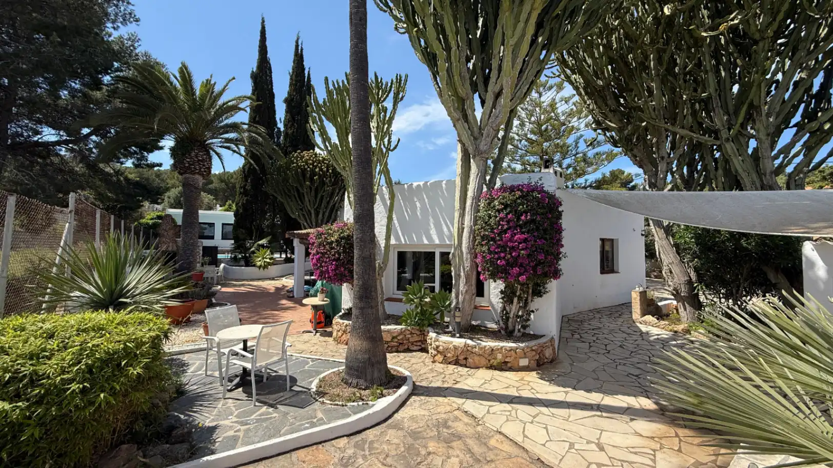 Exterior view of Houses for sale in Sant Antoni de Portmany  with Air Conditioner, Heating and Private garden