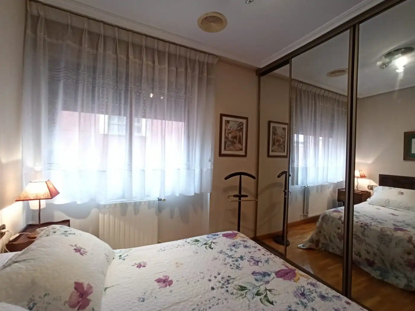 Bedroom of Flat for rent in Ponferrada  with Heating, Storage room and Furnished