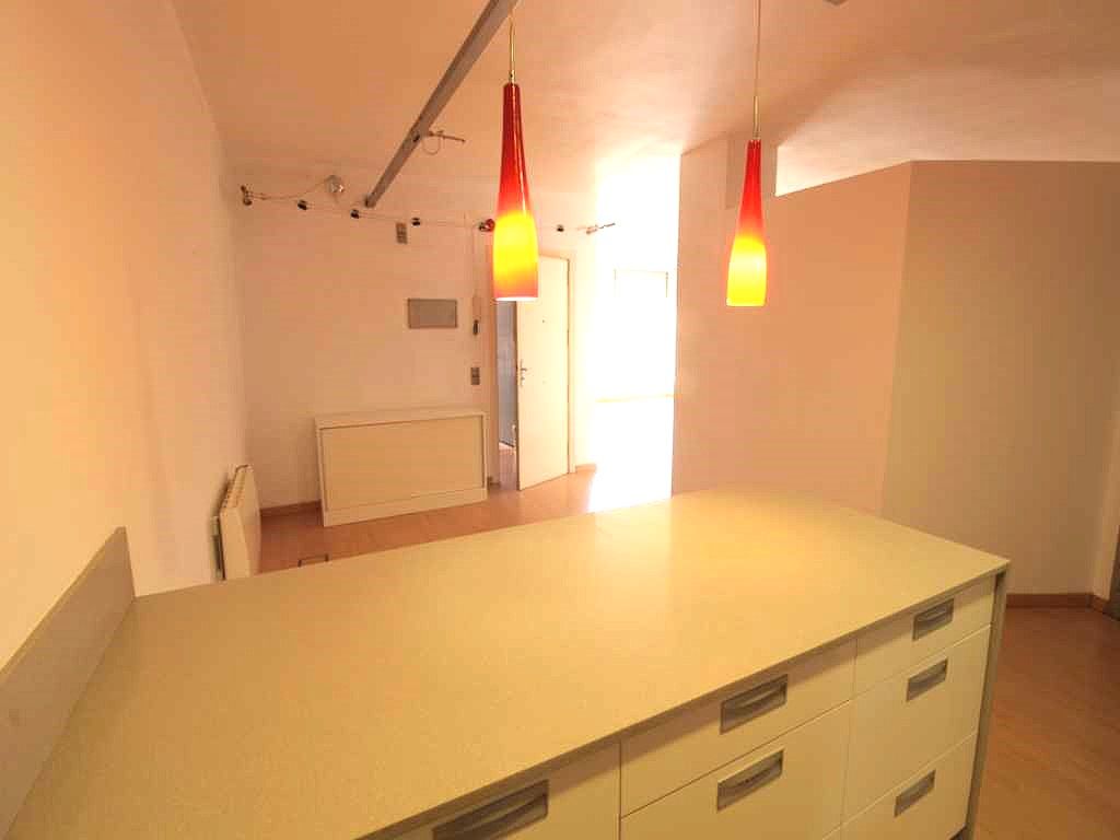Kitchen of Flat for sale in Badalona  with Heating, Parquet flooring and Furnished