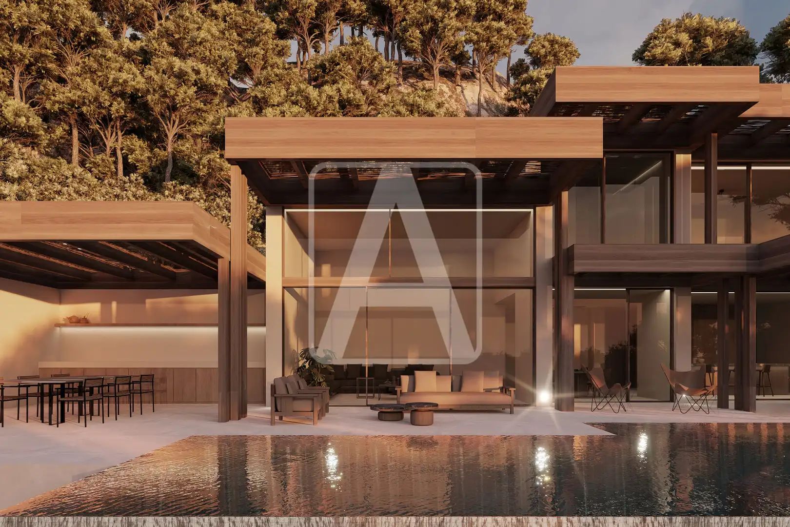 Villa mit Pool zum Verkauf in La Fustera, imagen 11