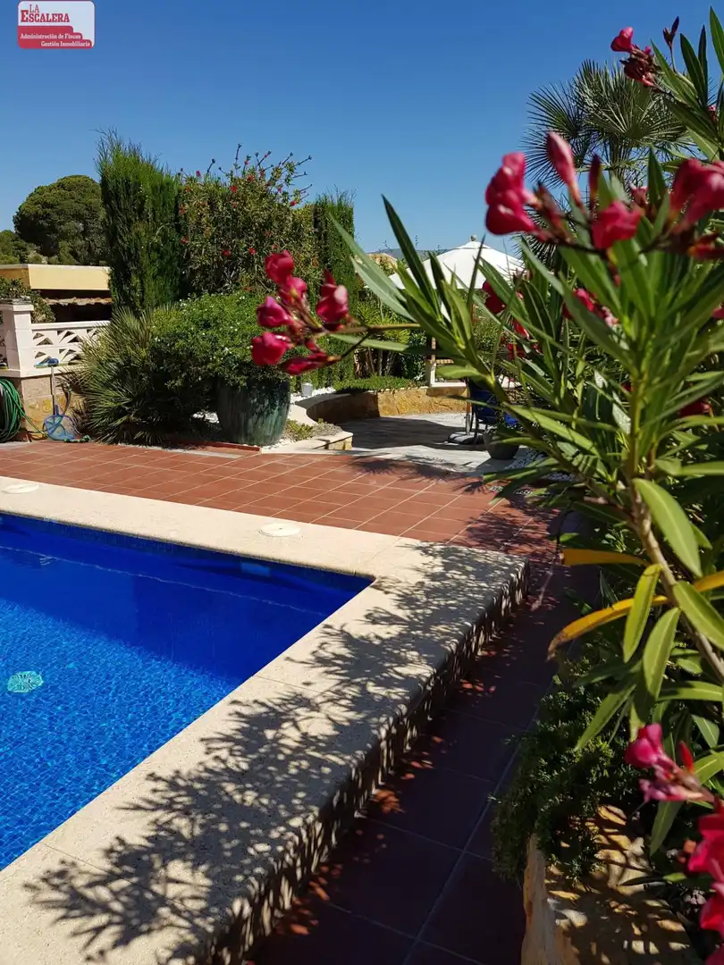 Piscina de Casa o chalet en venta en Castalla con Aire acondicionado, Calefacción y Jardín privado