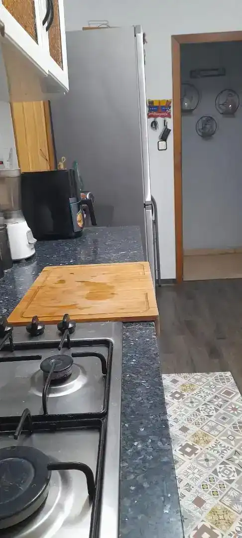 Kitchen of Flat for rent in Catarroja  with Parquet flooring, Furnished and Washing machine