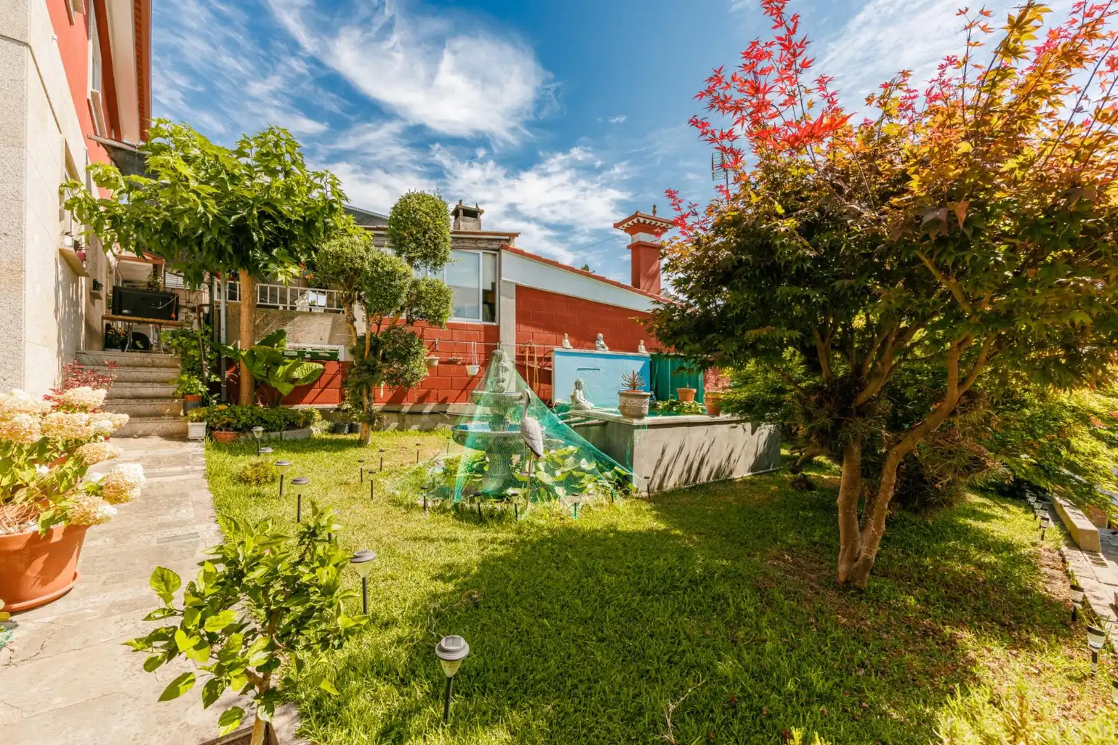 Garden of Houses for sale in Vigo   with Heating, Private garden and Terrace