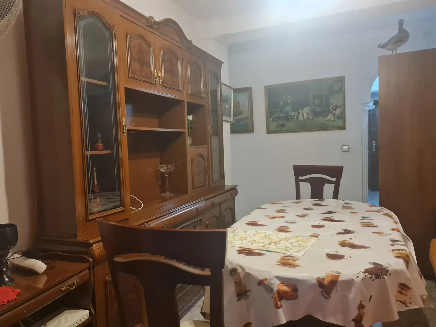 Dining room of Flat for sale in Málaga  with Terrace and Furnished