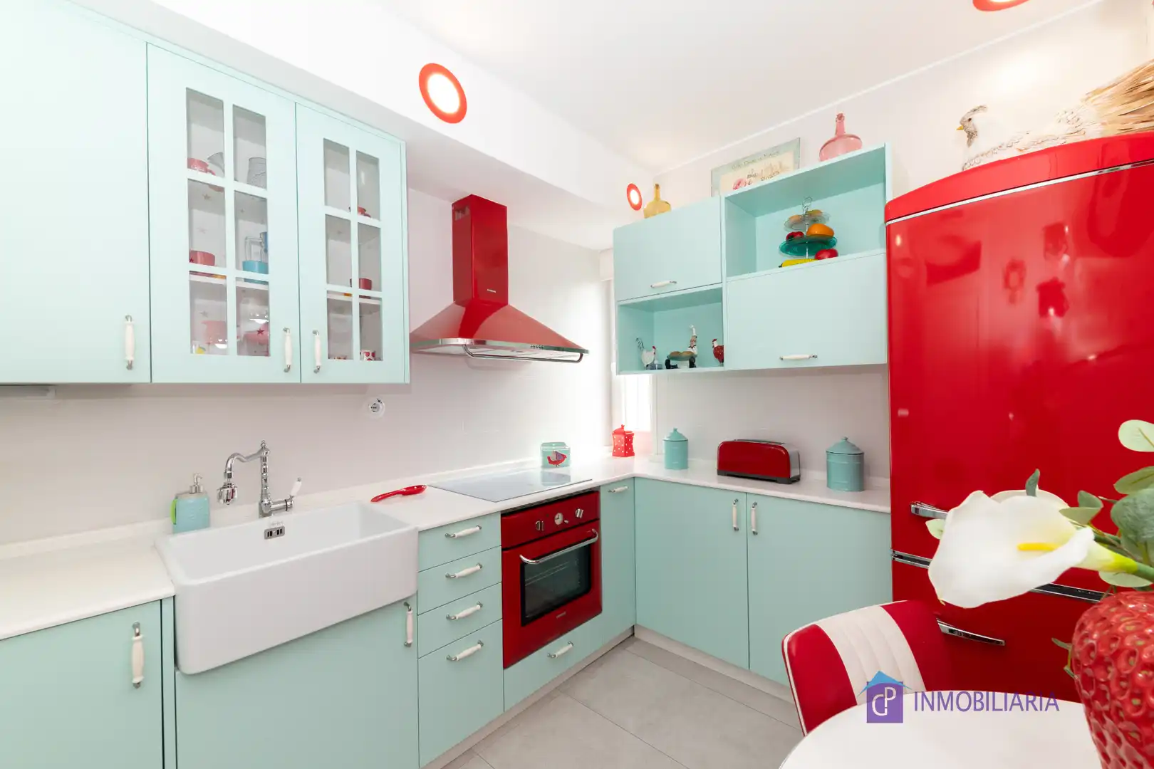 Cocina de Piso en venta en Zaragoza con Aire acondicionado, Calefacción y Horno