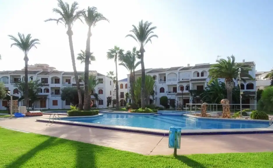 Exterior view of Ground floor for rent in San Javier  with Heating, Terrace and Swimming Pool