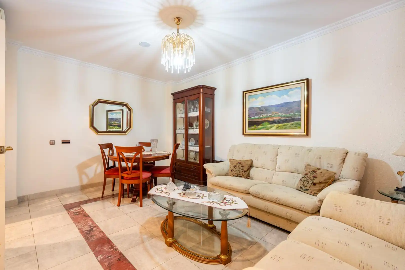 Sala d'estar de Casa o xalet en venda en Plaza de Toros - Santa Rita