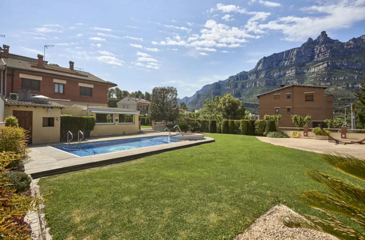 Jardín de Casa o chalet en venta en Monistrol de Montserrat con Aire acondicionado, Calefacción y Jardín privado