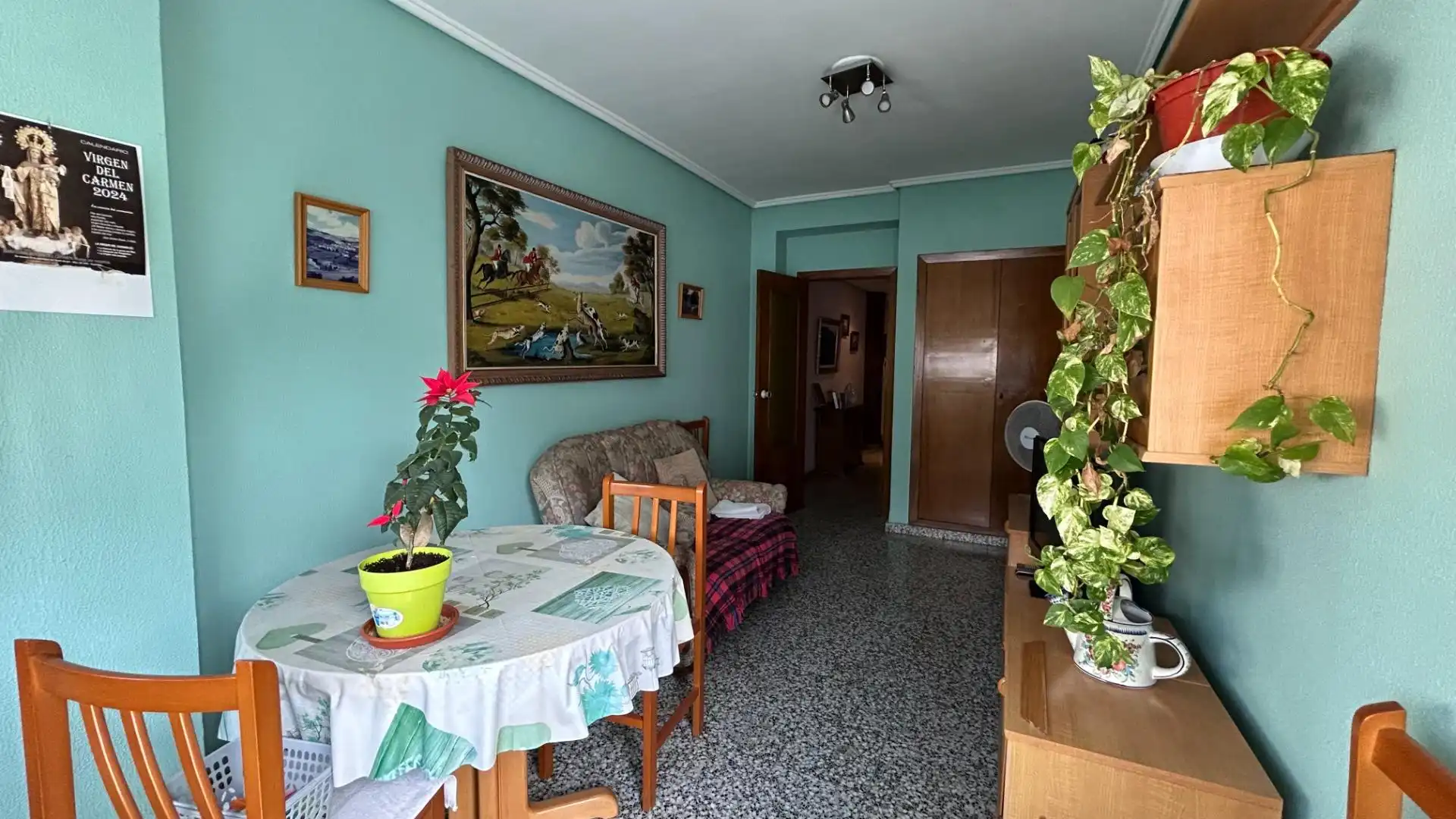 Sala de estar de Piso en venta en Valencia con Aire acondicionado y Balcón