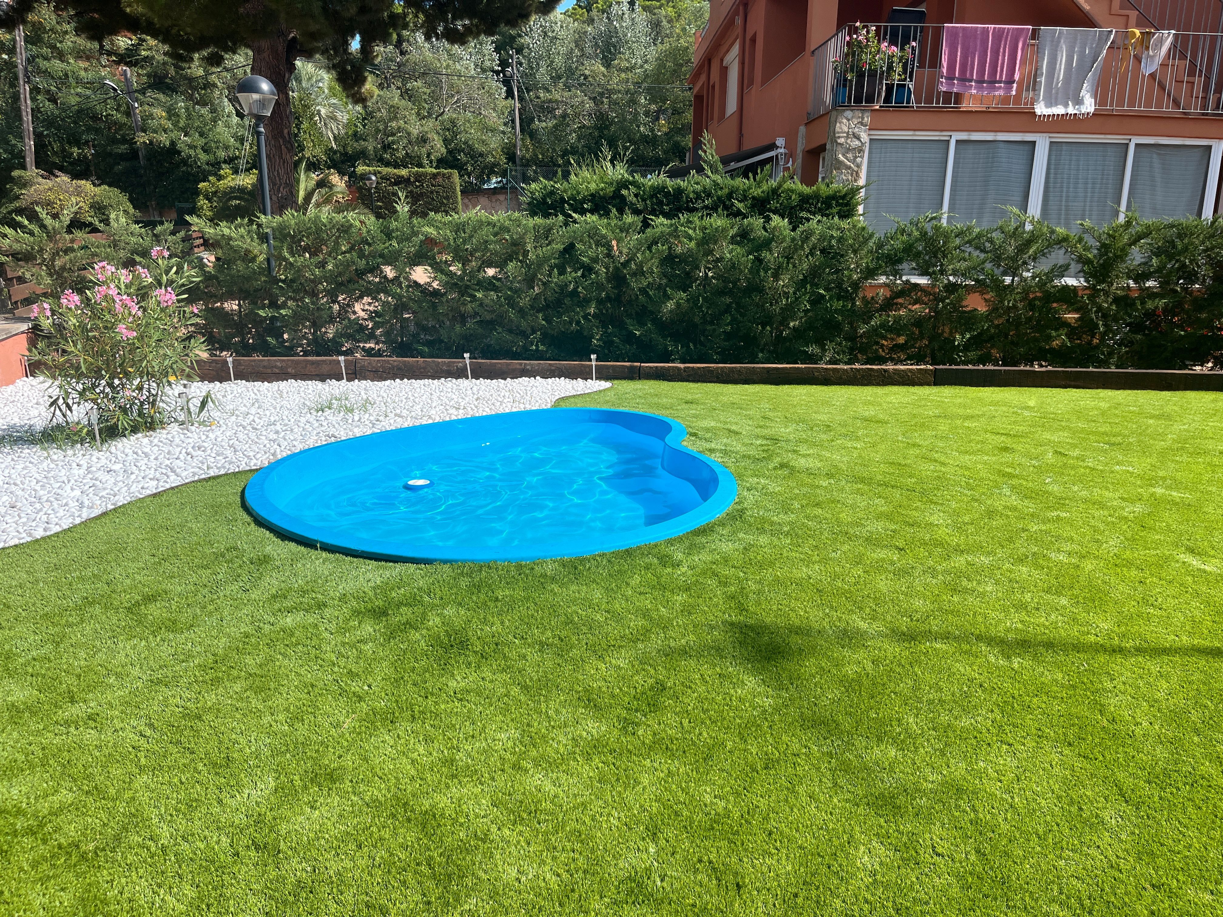 Piscina de Casa o xalet de lloguer en Sant Feliu de Guíxols amb Calefacció, Jardí privat i Terrassa