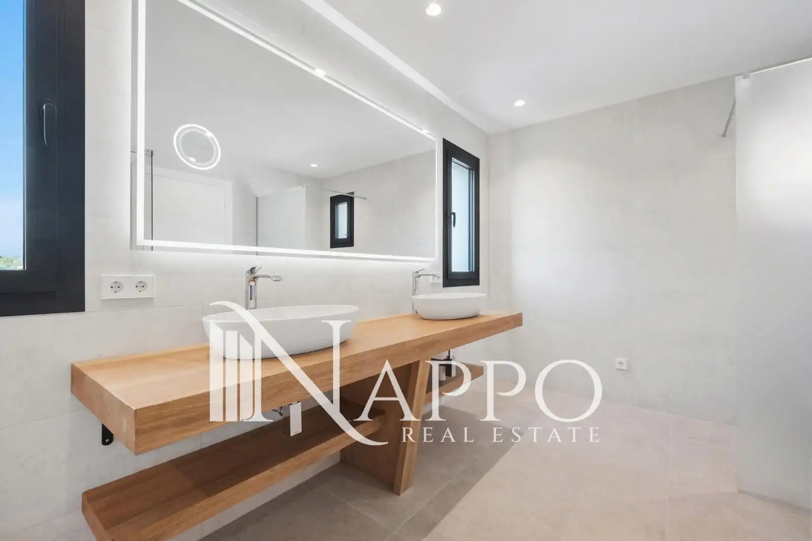 Bathroom of Houses for rent in Calvià  with Air Conditioner, Heating and Private garden