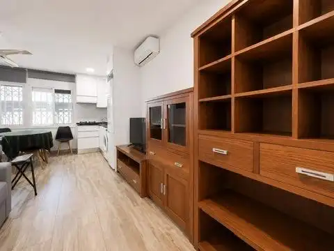 Sala de estar de Apartamento en venta en Roquetas de Mar con Jardín privado y Piscina comunitaria