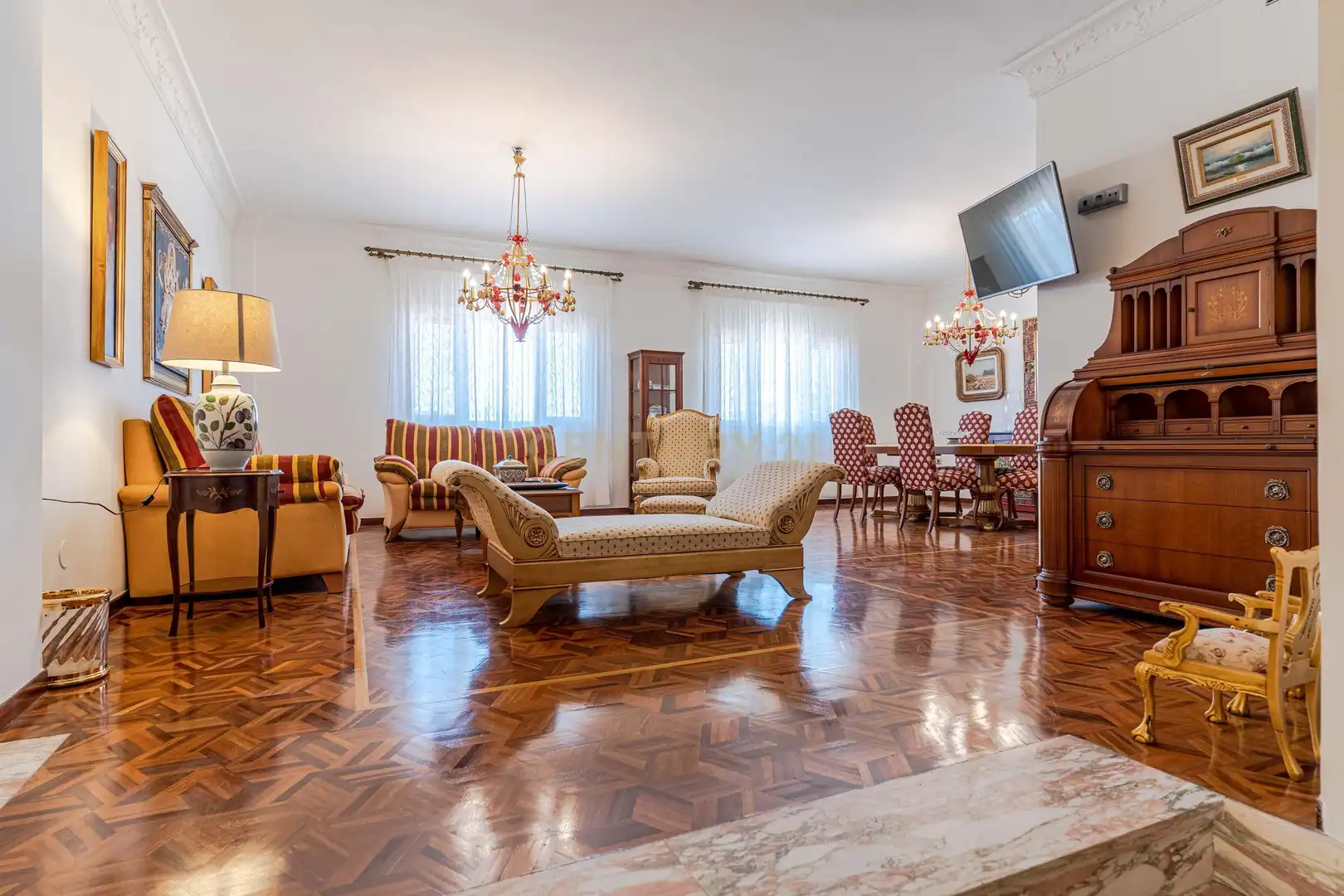 Sala de estar de Casa o chalet en venta en Motril con Aire acondicionado y Jardín privado
