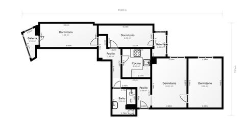 Photo 3 of Flat to rent in Vista Alegre,  Madrid Capital